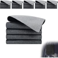 Lot de 5 Paños de Microfibras Bayetas de Microfibras, Limpieza de Microfibra Reutilizable Sin Rayas para Baño Cocina Coche Vidrio