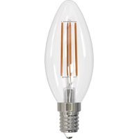 Arcchio LED E14 bombilla 'E14 2,2W LED-Kerzenlampe' en Transparente de Vidrio
