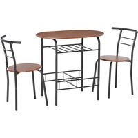 Three-Piece Compact Dining Set - Natural