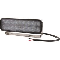 Lampada da lavoro a LED, rettangolare, 54W 3960 lm 10/30V luce diffusa 18 LED Kramp LA10049
