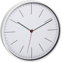 Horloge murale TFA Dostmann 60.3049.02 à quartz 28 cm x 28 cm x 3.7 cm blanc