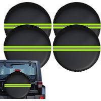 Housse de Roue de Secours Anti-Vent Élastique Et Robuste - Housse de Roue de Secours pour Usage Extérieur et Voiture,pour Camping-Car Camions SUV Berline Fourgonnette