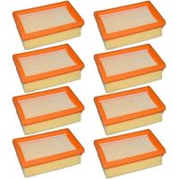 8er-Pack HEPA-Filter für Kärcher Staubsauger MV4, MV5, MV6, WD4, WD5 und WD6 – Zubehör und Ersatzteile