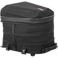 Sac de rangement pour moto – 20 L 28 L – Sac à dos extensible – Sac à dos étanche – Sacs de rangement arrière robustes pour moto, moto tout-terrain, voyage, équitation Sacs de siège de moto pour