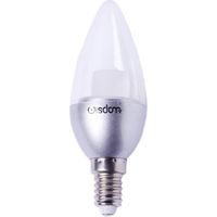 TrAdE Shop Traesio - Lampadina Led A Candela Con Attacco Piccolo E14 Da 4w Luce Freddo Naturale Caldo - -Bianco Caldo -