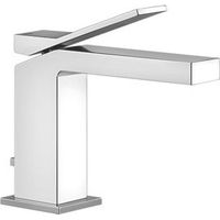Gessi Rettangolo K mélangeur monocommande de lavabo, avec vidage