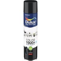 Aérosol Color Touch Brillant Noir 600ml - Dulux Valentine