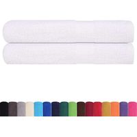 Toallas FROGN 2 uds blanco 100x200 cm 360 g/m² vidaXL