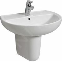 Kolo Rekord - Lavabo, 55x42 cm, 1 trou pour robinetterie, blanc K91155000