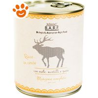 Barf Dog Alimento Completo Cervo - Barf Dog Alimento Completo Cervo - Lattina Da 800 Gr
