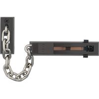Cadena de puerta SK66 L.165mm DIN L/R marrón con seguro para niños ABUS
