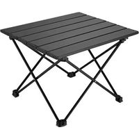 Tragbar Klapptisch, Aluminium Campingtisch Ultra Leichte mit Tasche, Leicht zu Tragen, Klappbar Tisch Präfekt für Camping Picknick Kochen Garten Wandern Reisen