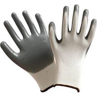 GUANTI IN NITRILE/POLIESTERE Tg. 9 (L)