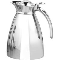 Esmeyer 077 - Thermos Empire, in Acciaio Inox 18/8, a Doppia Parete, infrangibile, Lavabile in lavastoviglie, Colore: Argento