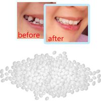 Kit fausses dents Halloween avec colle prothèse, crocs canines temporaires, accessoires déguisement dents crevasses.