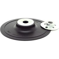 Plateau support rigide pour disques Ø 125 mm – Écrou de serrage M14 – Compatible meuleuses d'angle et ponceuses – Vitesse max 12200 tr/min – Rosver