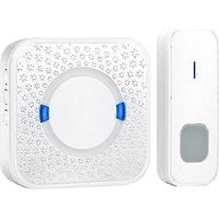 Sonnette sans fil, sonnette de porte sans fil, sonnette de porte télécommandée, sonnette sans fil