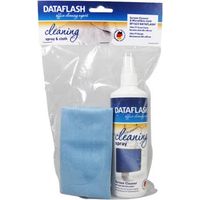 DataFlash TFT, LCD Spray nettoyant pour écrans 250 ml avec chiffon de nettoyage DF1623 1 pc(s)