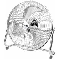 Ventilateur de sol BRIVOLT BVVC90 — 3 vitesses, 90 W, Ø40 cm