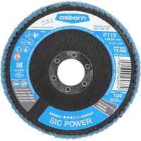 Fächerscheibe für Stein, Perfekt G-C 120, Durchmesser 115 mm, K 120