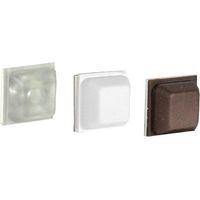 PARACOLPI mm 13 x 13 x 6 - pz 12 trasparenti