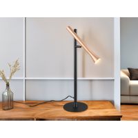 Große LED Tischleuchte FIATO dimmbar & schwenkbar, Höhe 53cm