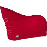 165 cm, Blu Navy: Coperta in pile anti-peeling a collo alto modello Yukon più con chiusure anteriori a strappo