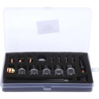 Kit accessoires chalumeau soudure TIG, verre de protection pour WP9/20, consommables soudeur, pièces outil électrique
