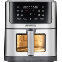 Friteuse sans huile 1800 W – Capacité 5,5 L – Technologie de circulation d'air chaud – Cuisson saine et rapide – Kitchencook