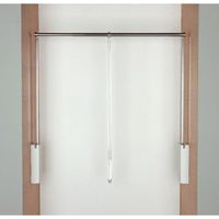 perchero abatible para armario servetto 3t color blanco-niquel ext.perchero 560-950 mm color blanco-niquel ext.perchero 560-950 mm