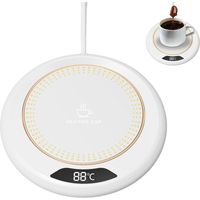 Chauffe-café électrique : chauffe-tasse, chauffe-tasse Chauffe-tasse électrique avec 3 températures, chauffe-tasse, chauffe-thé, arrêt automatique, chauffe-café adapté pour café, thé, lait