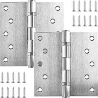 2-teilige 5-Zoll-Türscharniere aus Edelstahl, gewerbliche Türscharniere, geeignet für Innen- und Außentüren.