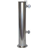 Koem supporto tubolare in ferro zincato 55 mm tubo di ricambio per base ombrellone