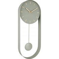Karlsson Pendulum Charm Reloj de Pared Negro Elegante