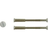Satz mit 2 lackierten Stahlschrauben, L.4,5 x B.0,7 CHRISLIGNE