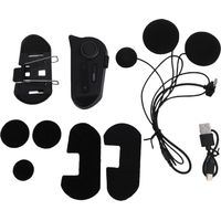 Eosnow Casque de moto sans fil Bluetooth, étanche, anti-poussière, anti-bruit, pour divers casques
