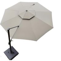 3.0m 3.5m Cantilever Parasol 8 Ribs Round Replacement Canopy Waterproof Polyester Parasol Cover