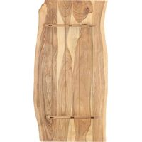 Maison Exclusive - Dessus de table Bois d'acacia massif 118x(50-60)x2,5 cm