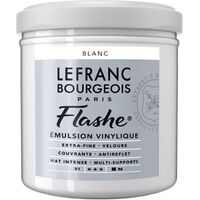 Peinture vinylique - Flashe - Blanc - 022 - Lefranc Bourgeois - 125ml