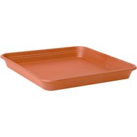 Florus Soucoupe Universelle Quadro 31 - Beige - L 31 x B 30.8 x H 0 cm - extérieur - 100% recyclé