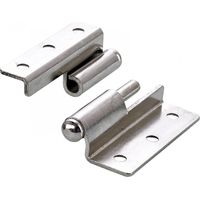 2er-Set Stahlscharniere für HETTICH-Möbel, L.50 x B.40 mm HETTICH