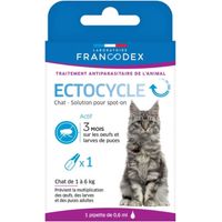 Pipette anti puces Ectocycle pour Chat - Francodex