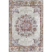 Tapis salon 57x90cm Crème, orange Oriental