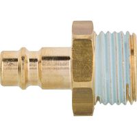 Embout pour air comprimé DN15 G 1/2" - laiton filetage male x clip male