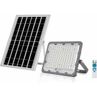 Sysled – Projecteur solaire LED 50W blanc froid – Étanche IP65 – Installation rapide sans câbles – Autonomie solaire pour camping et événements