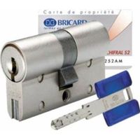 Bricard 7530240 European cylinder CHIFRAL S2 30x70 with 3 keys