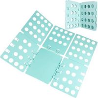 Planche à Plier,Organiseur pliable à rabat pour adulte plieuse à vêtements plieur etement Chemise t-Shirt Vertdengyank