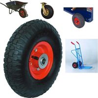 Trade Shop - Rueda Neumática De Goma Avo Con Cámara De Diámetro 260x85 Para Carros -