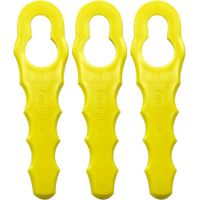 Autres Lot de 100 Lames de Rechange compatible pour Ryobi Coupe Bordure, Têtes Double Lames Dentelées RAC155 RAC157 RAC158-Autres