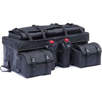 Sacoche arrière Bagtecs QB2 pour quad/ATV - Top case semi-rigide noir, 84×43×28 cm